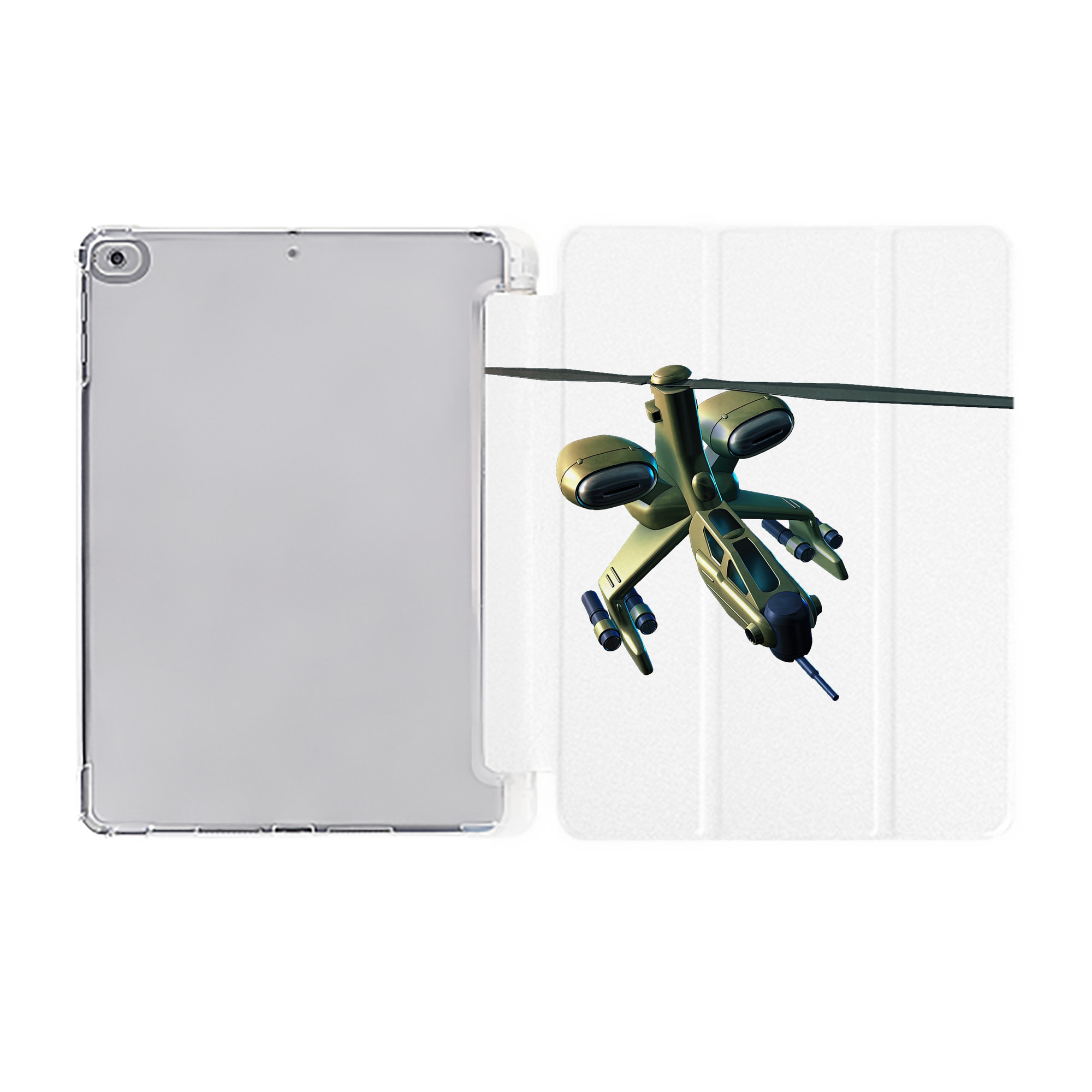 （画像用） 機動戦士ガンダム Mobile Suit Gundam IPad ケース ペン収納付き 三つ折りスタンド PUレザー×シリコン 対応機種9.5/10.5/10.9インチ